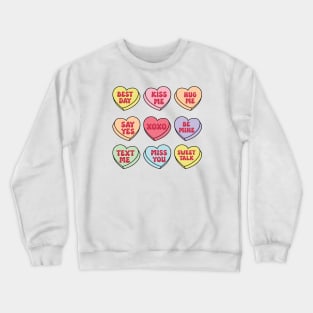 Pills Love XOXO Hug Me Be Mine Best Day Miss You Crewneck Sweatshirt